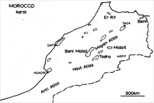 Morocco_karst map from ug atlas