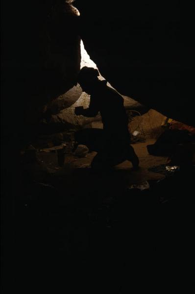 pauldeepcamp01 - Deep underground campsite, Migovec System (D. Wilson)