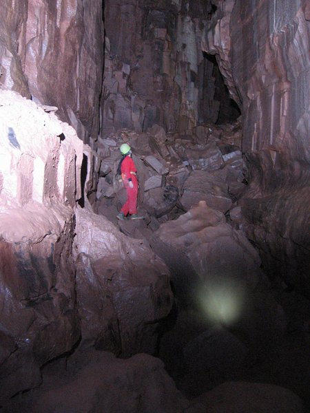 gnome passage3 - looking back from edwards shortcut