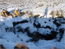 jarvist frost - canon g5 - king pot shakehole from southside - pre descent frozen kingsdale