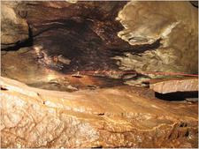 jarvist frost - canon a520 vivitar 283 -gazing up se pot - flood gaping gill